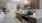 a kitchen with black appliances